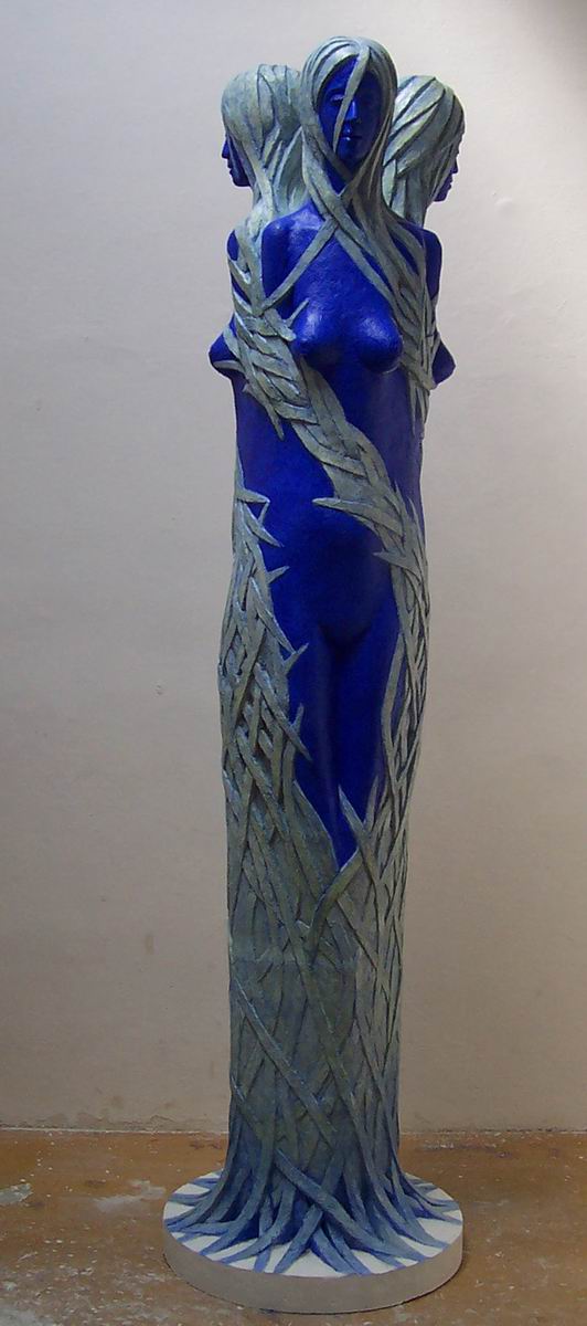 2006,Tělo pramenište ,cement, 262 cm
