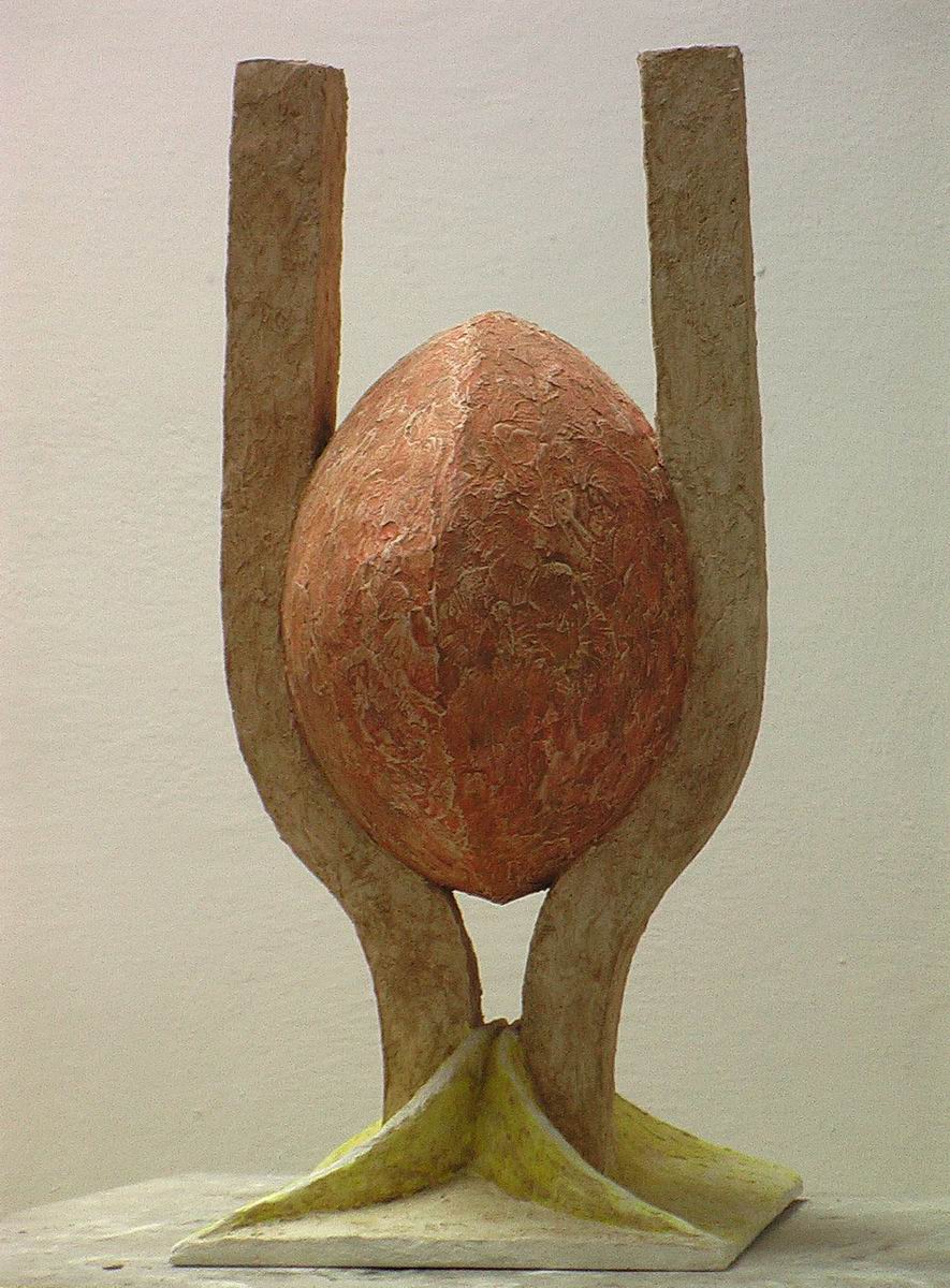 2007,Plod země II,sádra, 46 cm
