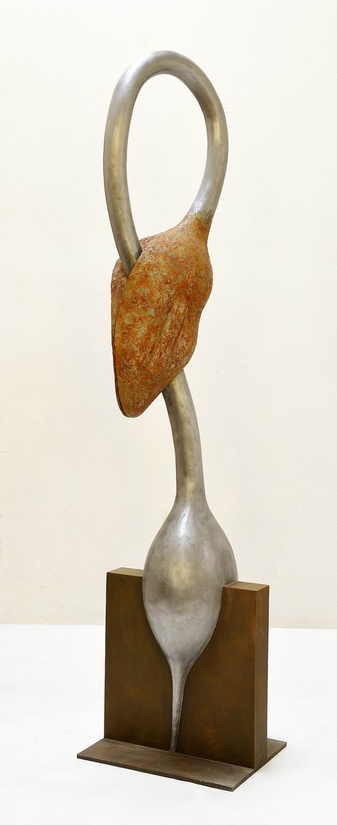 2009,Květ plodu II,kov, 185 cm