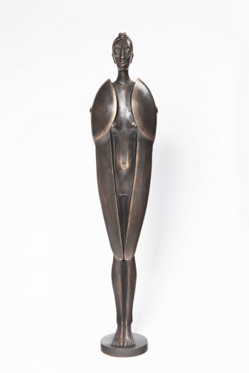Valkýra, 69 cm. Bronz, Valkyrie, 69 cm, Bronze