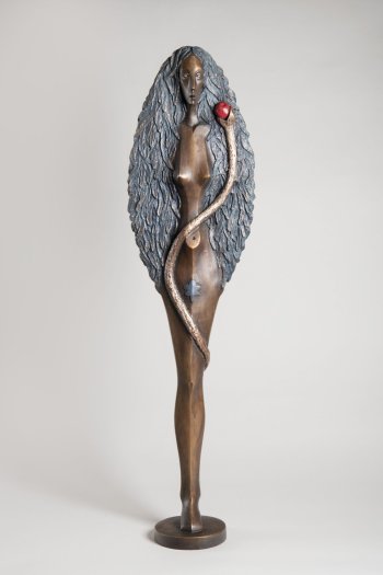 2024, Eva z ráje II, bronz, 120 cm, 2024, Eve from paradise II, bronze, 120 cm